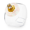 MacKenzie-Childs Rosy Check Sweets Jar with Enamel Lid