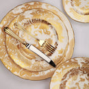 Royal Crown Derby Aves Gold Breakfast Saucer