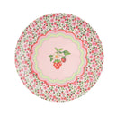 Cath Kidston Strawberry Melamine Dinner Plates, Set of 4