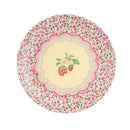 Cath Kidston Strawberry Melamine Dinner Plates, Set of 4