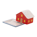 Cath Kidston Christmas House Butter Dish