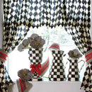 MacKenzie-Childs Courtley Check Practical Medium Pitcher