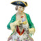 Meissen Figurine Huntsman with Falcon, Coloured with Gold