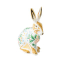 Royal Crown Derby Winter Hare Paperweight