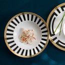 Royal Crown Derby - Satori Black Dinner Plate (10.65in/27cm)