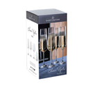Dartington Cheers! Optic Flute, Set of 4