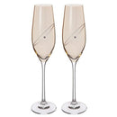 Dartington Gold Flute, Set of 2