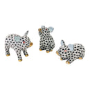 Herend Little Piggy, Standing Fishnet Figurine