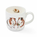 Royal Worcester Wrendale Designs Lettuce be Friends Guinea Pig Mug