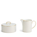 Wedgwood Gio Gold Covered Sugar & Creamer