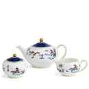 Wedgwood Wonderlust Blue Pagoda 3 Piece Tea Set
