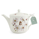 Royal Worcester Wrendale Designs Teapot 2pt (Mouse & Flower)