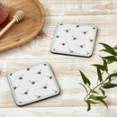 Pimpernel for Royal Worcester Wrendale Designs 'The Bee' Coasters Set of 6