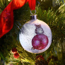 Royal Worcester Wrendale Designs Bauble - Not a Creature was Stirring (Mouse)