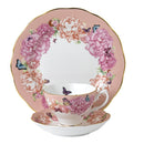 Royal Albert Miranda Kerr Friendship Coral 3 Piece Set - Plate, Teacup & Saucer