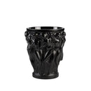 Lalique Bacchantes Small Vase, Black