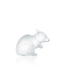 Lalique Mouse Seal, Clear