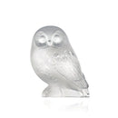 Lalique Shivers Owl Sculpture, Clear