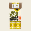 Orla Kiely Tea Towels Atomic Flower Dandelion, Set of 2