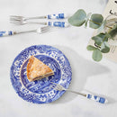 Spode Blue Italian Pastry Forks Set of 6