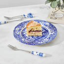 Spode Blue Italian Pastry Forks Set of 6