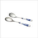 Spode Blue Italian Salad Servers (pair)