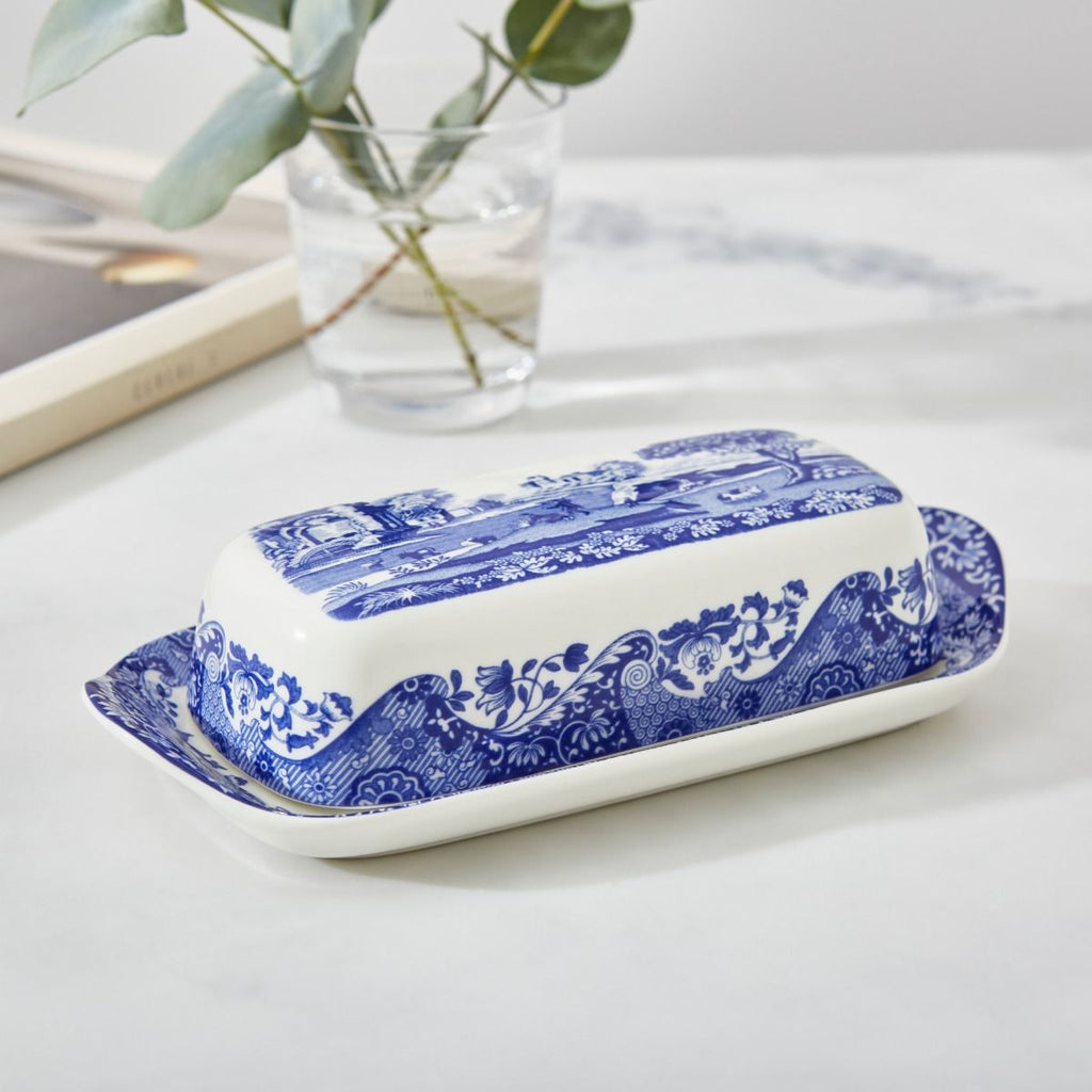 Spode Blue Italian Butter Dish – SinclairsCollectables