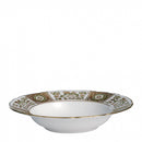 Royal Crown Derby - Derby Panel Green Rim Soup L/S (8.5in/21.65cm & 8oz/22cl)