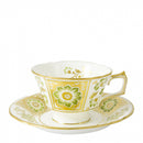 Royal Crown Derby - Derby Panel Green Tea Saucer
