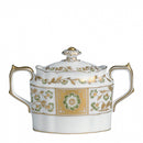Royal Crown Derby - Derby Panel Green Covered Sugar L/S