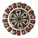 Royal Crown Derby Old Imari Fluted Dessert Plate