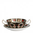 Royal Crown Derby Old Imari Cream Soup Saucer (6.75in/16.5cm)