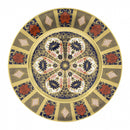 Royal Crown Derby Old Imari Solid Gold Band Plate (10.65in/27cm) Gift Boxed