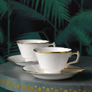 Royal Crown Derby Darley Abbey Pure Gold Tea Saucer