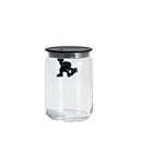 Alessi Gianni Glass Box in Black 90cl