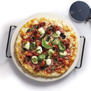 Kitchen Craft Italian Pizza Stone & Cutter Set