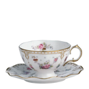 Royal Crown Derby Royal Antoinette Tea Cup & Saucer (Gift Boxed)