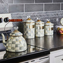 MacKenzie-Childs Sterling Check Tea Kettle - 3 Quart