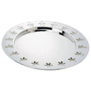 Alessi Girotondo Round Tray in 18/10 Stainless Steel