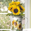 Portmeirion Botanic Garden Bella Jug with Sunflower Motif 3 Pint