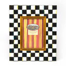 MacKenzie-Childs Courtly Check Enamel Frame - 5 in x 7 in