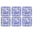 Pimpernel for Spode Blue Italian Coasters Set of 6