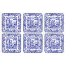 Pimpernel for Spode Blue Italian Coasters Set of 6