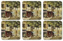 Pimpernel Parisian Scenes Coasters Set of 6