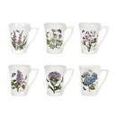 Portmeirion Botanic Garden Mandarin Mugs Set of 6