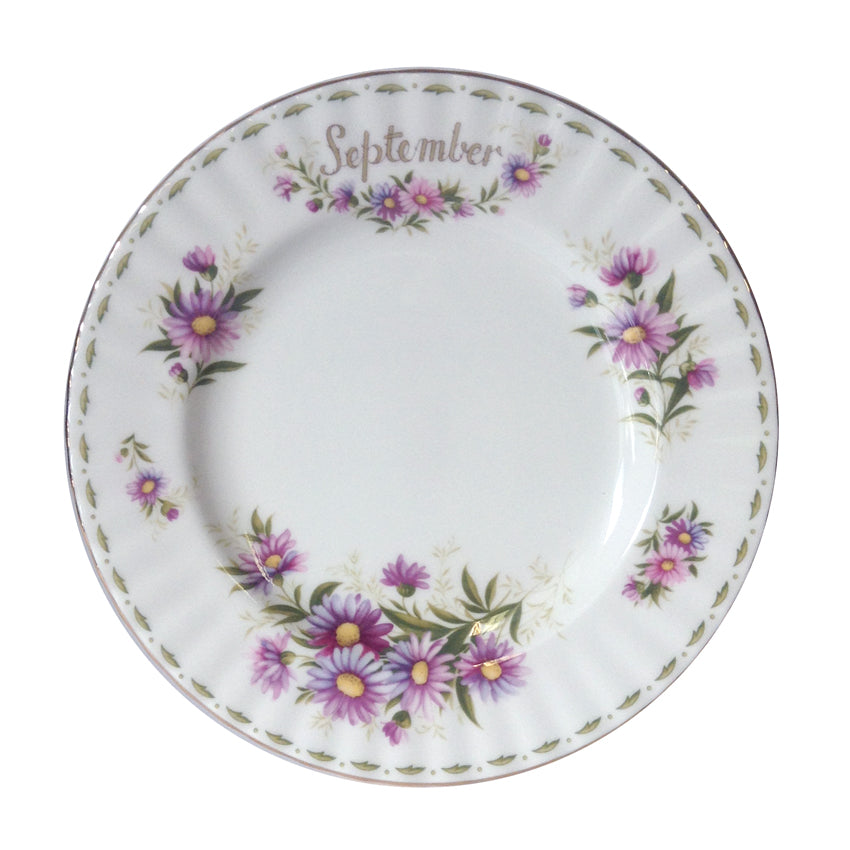Royal Albert Flower of the Month September Plate 20cm –  SinclairsCollectables