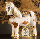 Royal Crown Derby Old Imari Solid Gold Band Shetland Pony Paperweight - Limited edition of 500