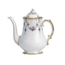 Royal Crown Derby Royal Antoinette Coffee Pot Large