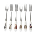 Royal Worcester Wrendale Designs Pastry Forks Set of 6