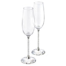 Swarovski Crystalline Toasting Flutes Set of 2